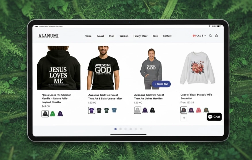 Alanumi Faith-Based Apparel